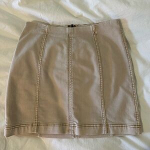 Free People Dusty Rose Pink Mini Skirt